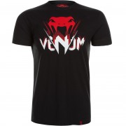 Venum 8913 Футболка Venum V-Ray T-Shirt Black фото